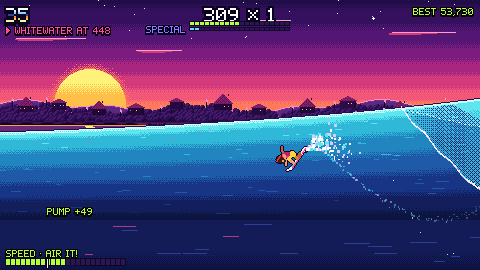 Carving the longest wall in the game.